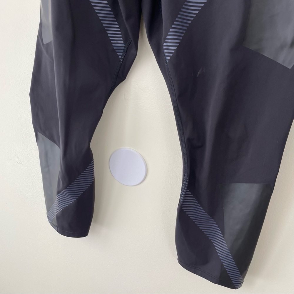 Athleta X Allyson Felix Legend 7/8 tights Leggings Medieval Violet Navy Blue 2X - Picture 6 of 13